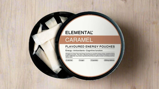 Caramel Caffeine Pouches (200mg)